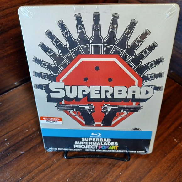 Superbad Steelbook (Blu-ray) NEW (Sealed)--Box Packing with Tracking - Picture 2 of 9